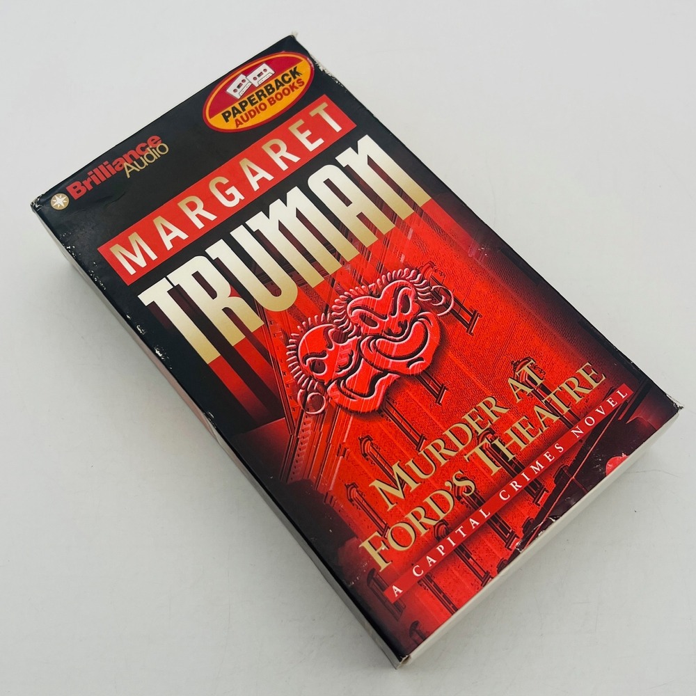 Margaret Truman Murder at Ford's Theatre Capital Crimes Audio Cassette Book ab2